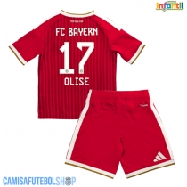 Camisa de time de futebol Bayern Munich Michael Olise #17 Replicas 1º Equipamento Infantil 2026-27 Manga Curta (+ Calças curtas)